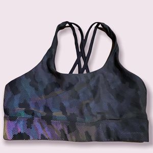 Wodbottom Black call of booty sports bra  size large.